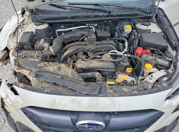 4S4BTANC5R3196405 2024 SUBARU OUTBACK White ძრავის განყოფილების ხედი