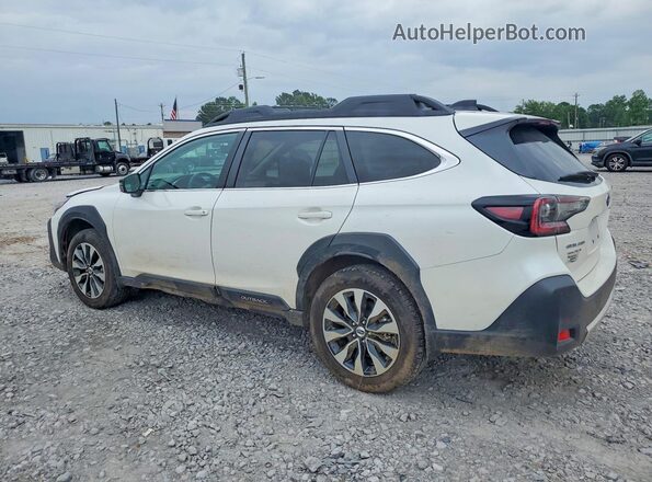 4S4BTANC5R3196405 2024 SUBARU OUTBACK White უკანა მარცხენა