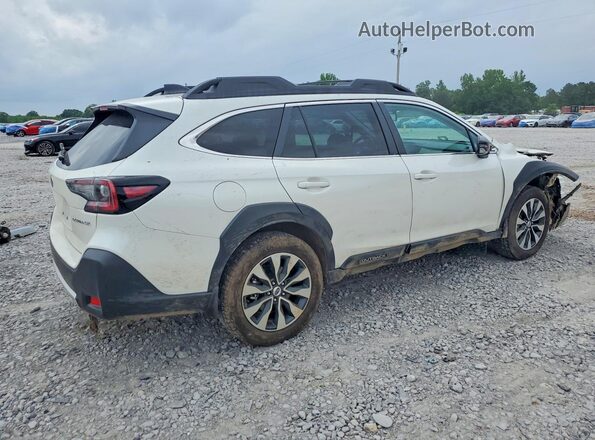 4S4BTANC5R3196405 2024 SUBARU OUTBACK White უკანა მარჯვენა