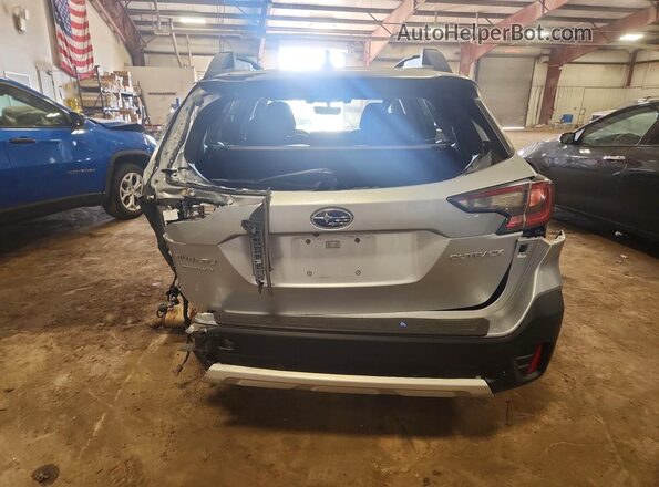 4S4BTANC6L3214529 2020 SUBARU OUTBACK Silver Widok z tyłu