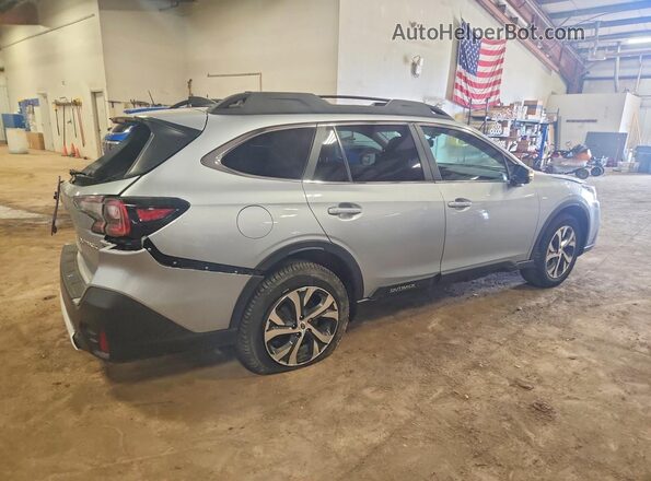 4S4BTANC6L3214529 2020 SUBARU OUTBACK Silver Tył prawy