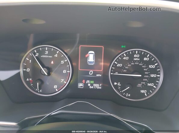 4S4BTANC6R3221599 2024 SUBARU OUTBACK Gray 