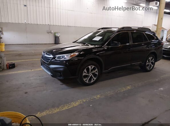 4S4BTANC7L3142014 2020 SUBARU OUTBACK Черный Передняя левая четверть