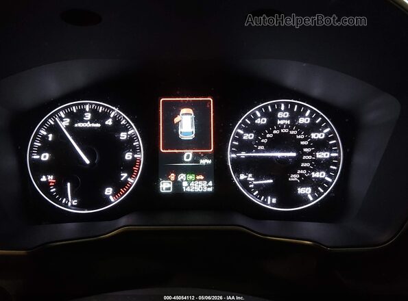 4S4BTANC7L3142014 2020 SUBARU OUTBACK Черный Вид задних сидений
