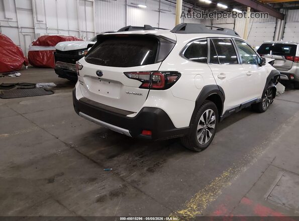 4S4BTANC7R3267958 2024 SUBARU OUTBACK White Tył prawy