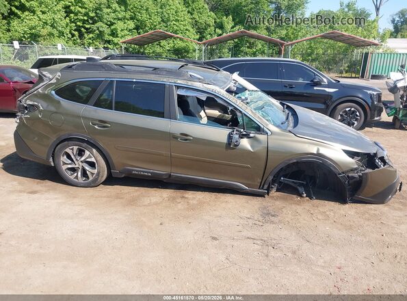 4S4BTANC8N3120591 2022 SUBARU OUTBACK Green 