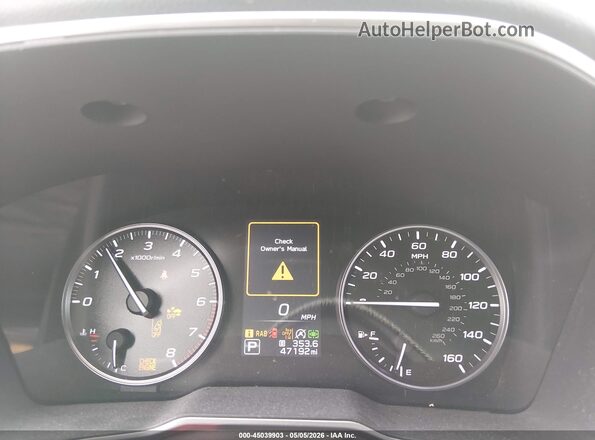 4S4BTANC8P3139161 2023 SUBARU OUTBACK Light Blue უკანა სავარძლების ხედი