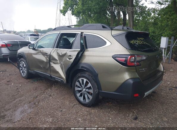4S4BTANC9P3193066 2023 SUBARU OUTBACK Green Հետևի ձախ