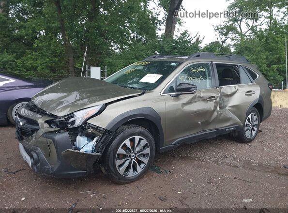 4S4BTANC9P3193066 2023 SUBARU OUTBACK Green Դիմացի տեսք