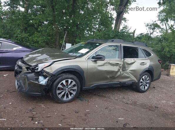 4S4BTANC9P3193066 2023 SUBARU OUTBACK Green Սալոնի 360 աստիճան տեսք