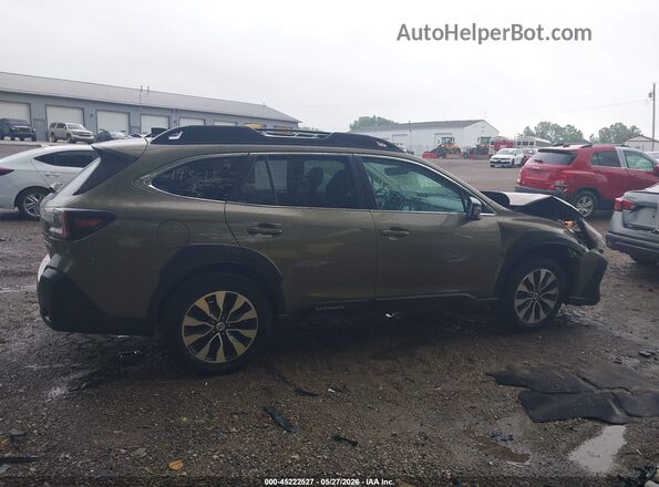4S4BTANC9P3193066 2023 SUBARU OUTBACK Green Սալոնի հետևի տեսք