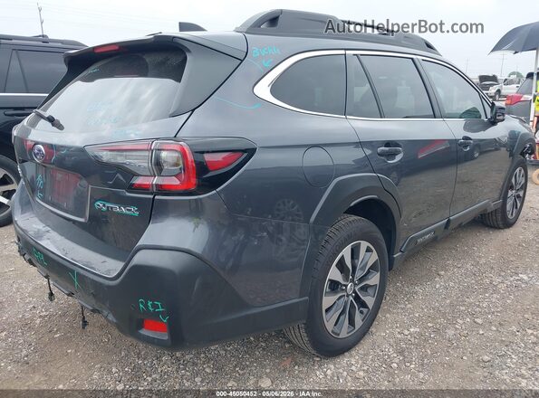 4S4BTANCXS3224155 2025 SUBARU OUTBACK Серый Задняя правая четверть