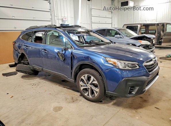 4S4BTAPC0L3111734 2020 SUBARU OUTBACK Blue 
