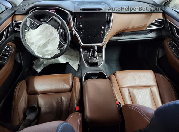 4S4BTAPC0L3141588 2020 SUBARU OUTBACK Синий Вид панели приборов