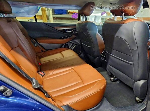 4S4BTAPC0L3141588 2020 SUBARU OUTBACK Синий Вид задней части салона