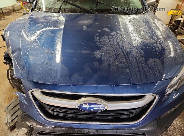 4S4BTAPC0L3141588 2020 SUBARU OUTBACK Синий Вид подкапотного пространства