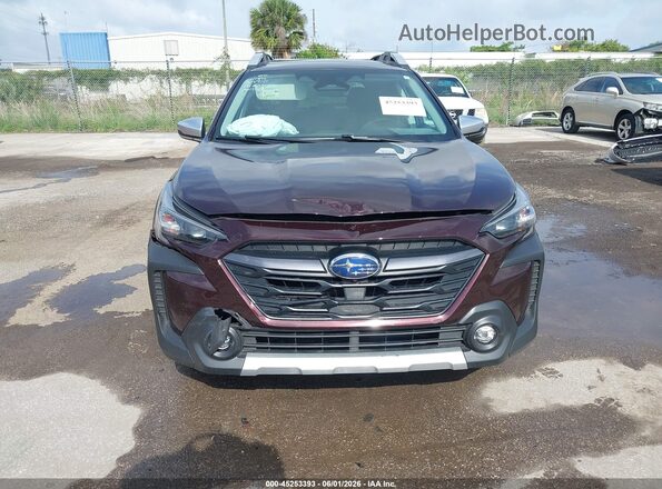 4S4BTAPC0S3156977 2025 SUBARU OUTBACK Burgundy Vista frontal