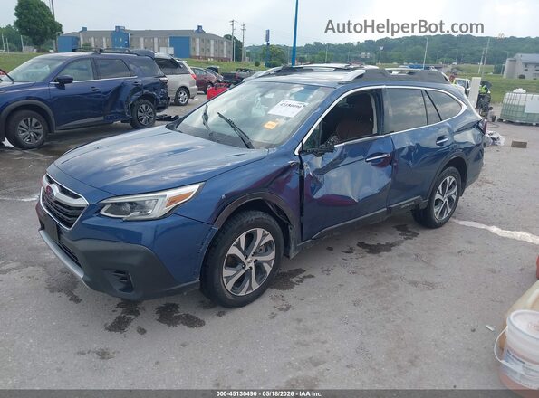 4S4BTAPC1L3217710 2020 SUBARU OUTBACK Dark Blue Przód lewy