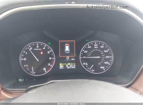 4S4BTAPC1L3217710 2020 SUBARU OUTBACK Dark Blue Widok tylnych siedzeń