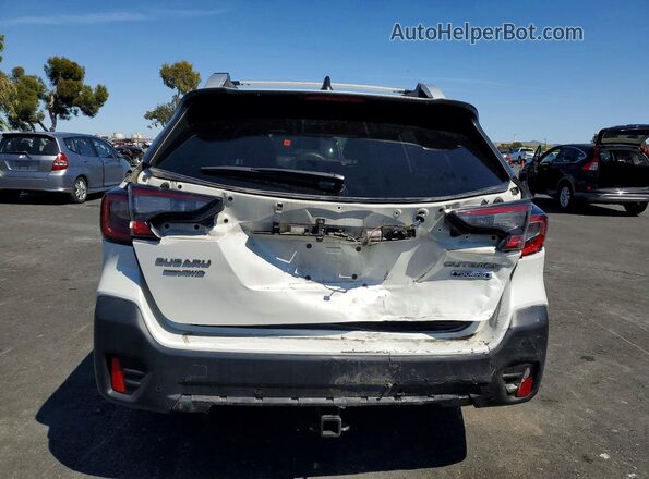 4S4BTAPC1N3221517 2022 SUBARU OUTBACK White Widok z tyłu