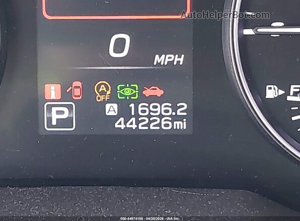 4S4BTAPC2M3222755 2021 SUBARU OUTBACK Gray 