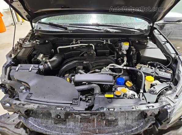 4S4BTAPC5L3246546 2020 SUBARU OUTBACK Черный Вид задней части салона