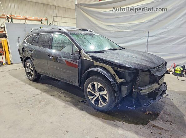 4S4BTAPC5L3246546 2020 SUBARU OUTBACK Черный Передняя правая четверть