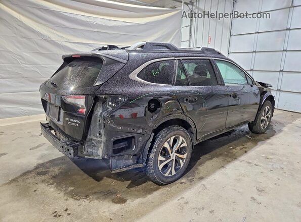 4S4BTAPC5L3246546 2020 SUBARU OUTBACK Черный Задняя правая четверть