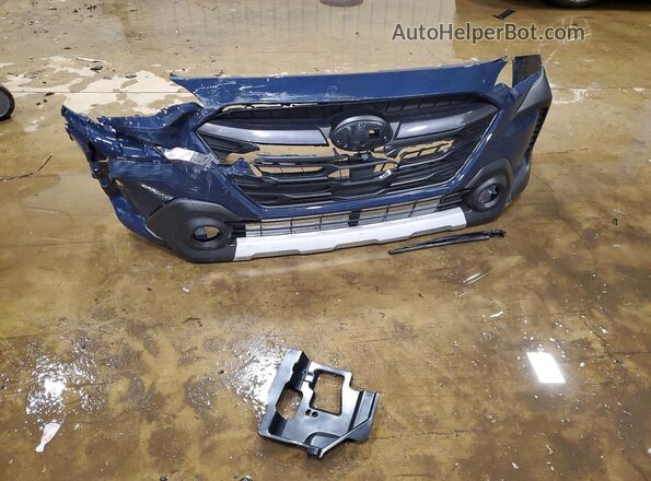 4S4BTAPC8R3231435 2024 SUBARU OUTBACK Blue Widok naklejki z numerem VIN