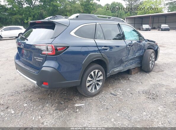 4S4BTAPC9S3260187 2025 SUBARU OUTBACK Blue Tył prawy