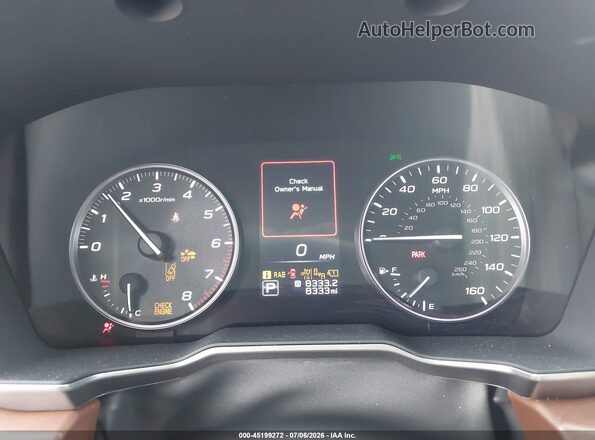 4S4BTAPC9S3260187 2025 SUBARU OUTBACK Blue Widok tylnych siedzeń