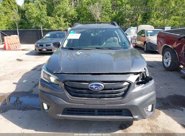 4S4BTGJD3M3150470 2021 SUBARU OUTBACK Gray უკანა სალონის ხედი