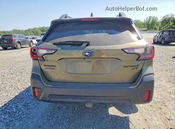 4S4BTGJDXM3224273 2021 SUBARU OUTBACK Green Հետևի տեսք
