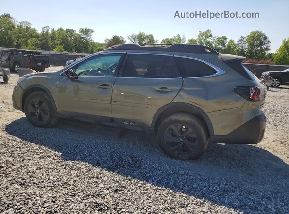 4S4BTGJDXM3224273 2021 SUBARU OUTBACK Green Հետևի ձախ