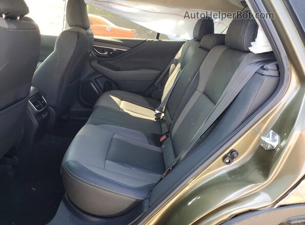 4S4BTGJDXM3224273 2021 SUBARU OUTBACK Green Հետևի նստատեղերի տեսք