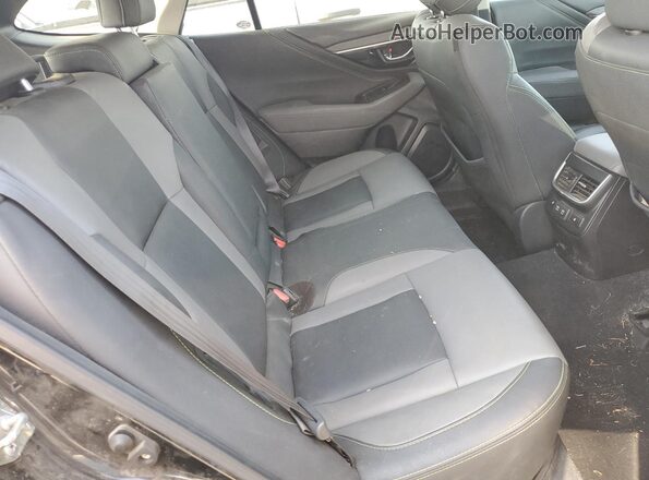 4S4BTGKD0L3173475 2020 SUBARU OUTBACK Black Widok tylnych siedzeń