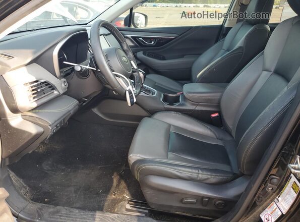 4S4BTGKD0L3173475 2020 SUBARU OUTBACK Black Widok wnętrza z przodu