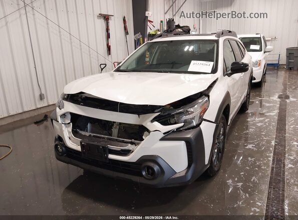 4S4BTGLD3R3132250 2024 SUBARU OUTBACK White Vista frontal