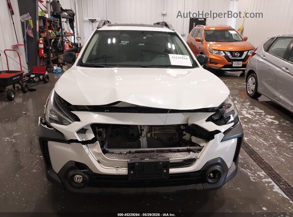 4S4BTGLD3R3132250 2024 SUBARU OUTBACK White Vista del cuadro de instrumentos