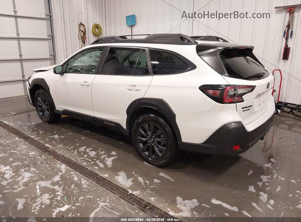 4S4BTGLD3R3132250 2024 SUBARU OUTBACK White Trasero izquierdo