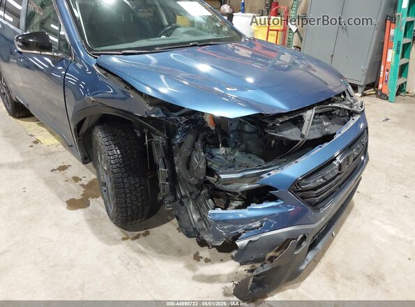 4S4BTGLD7N3246228 2022 SUBARU OUTBACK Синий Вид спереди