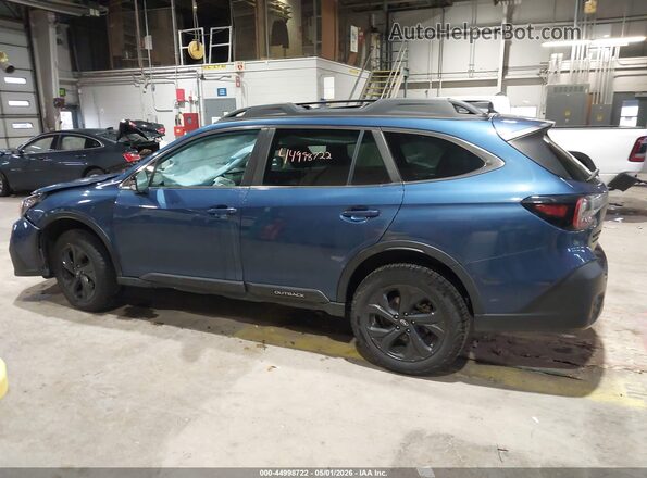 4S4BTGLD7N3246228 2022 SUBARU OUTBACK Синий Панорамный вид салона 360°