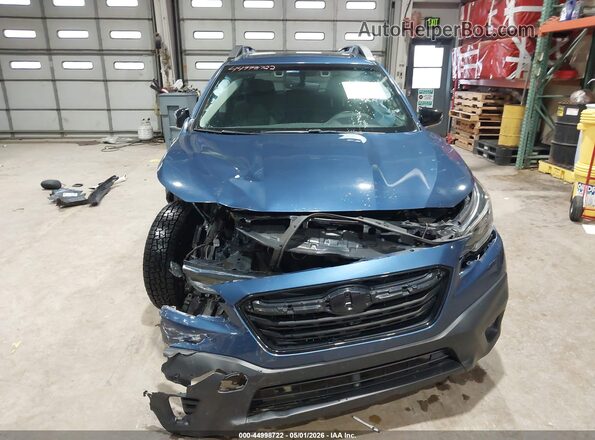 4S4BTGLD7N3246228 2022 SUBARU OUTBACK Синий Вид щитка приборов
