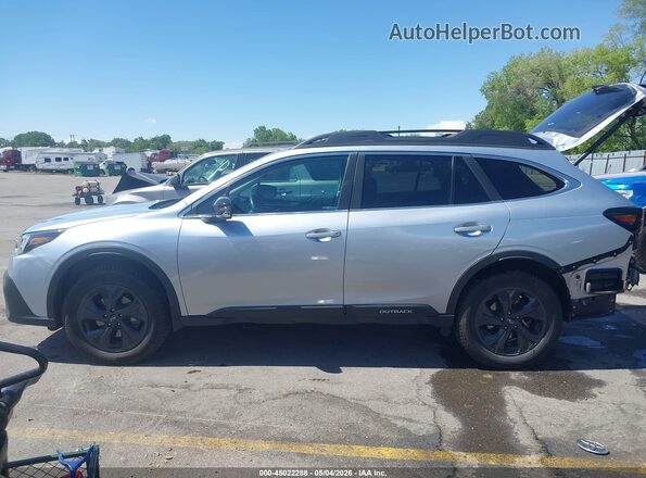 4S4BTGLD8N3197752 2022 SUBARU OUTBACK Серебряный Панорамный вид салона 360°
