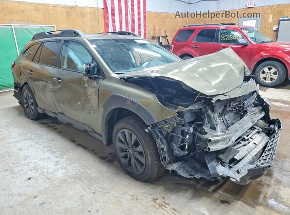 4S4BTGLD9S3285060 2025 SUBARU OUTBACK Green Przód prawy