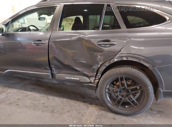 4S4BTGNDXM3201411 2021 SUBARU OUTBACK Gray წინა ხედი