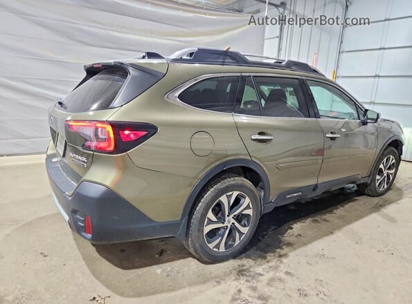 4S4BTGPD1L3242618 2020 SUBARU OUTBACK Green 