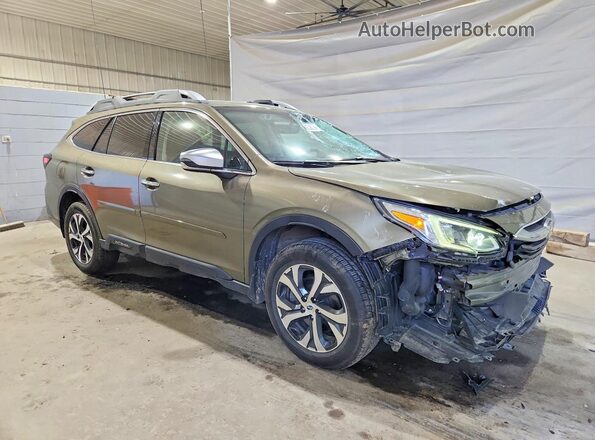 4S4BTGPD1L3242618 2020 SUBARU OUTBACK Green 