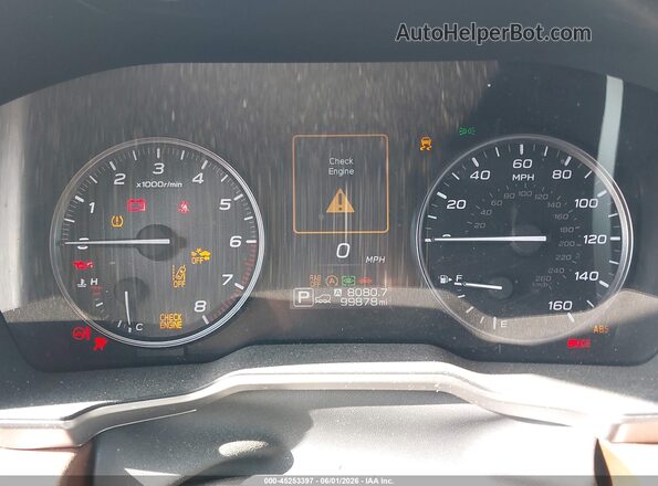 4S4BTGPD2L3266216 2020 SUBARU OUTBACK Blue უკანა სავარძლების ხედი