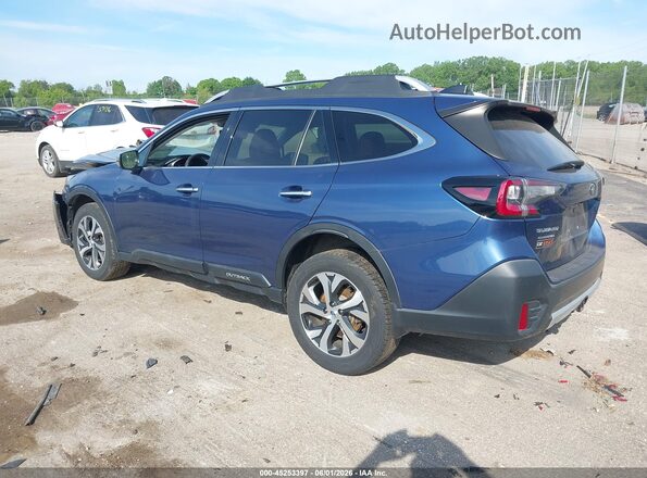 4S4BTGPD2L3266216 2020 SUBARU OUTBACK Blue უკანა მარცხენა